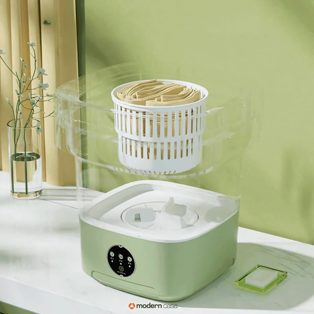 Mini Portable Washing Machine – Foldable & Space-Saving Design